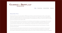 Desktop Screenshot of glassmanbrown.com